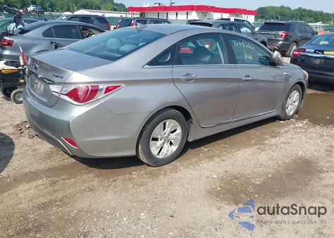2013 Hyundai Sonata Hybrid z USA, uszkodzony, nr VIN KMHEC4A49DA074048